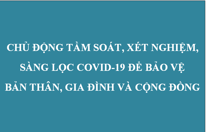 Chủ tịch UBND xã Tịnh Châu kêu gọi người dân hưởng ứng phong trào “Chủ động tầm soát, xét nghiệm, sàng lọc Covid-19 và tự trả phí”