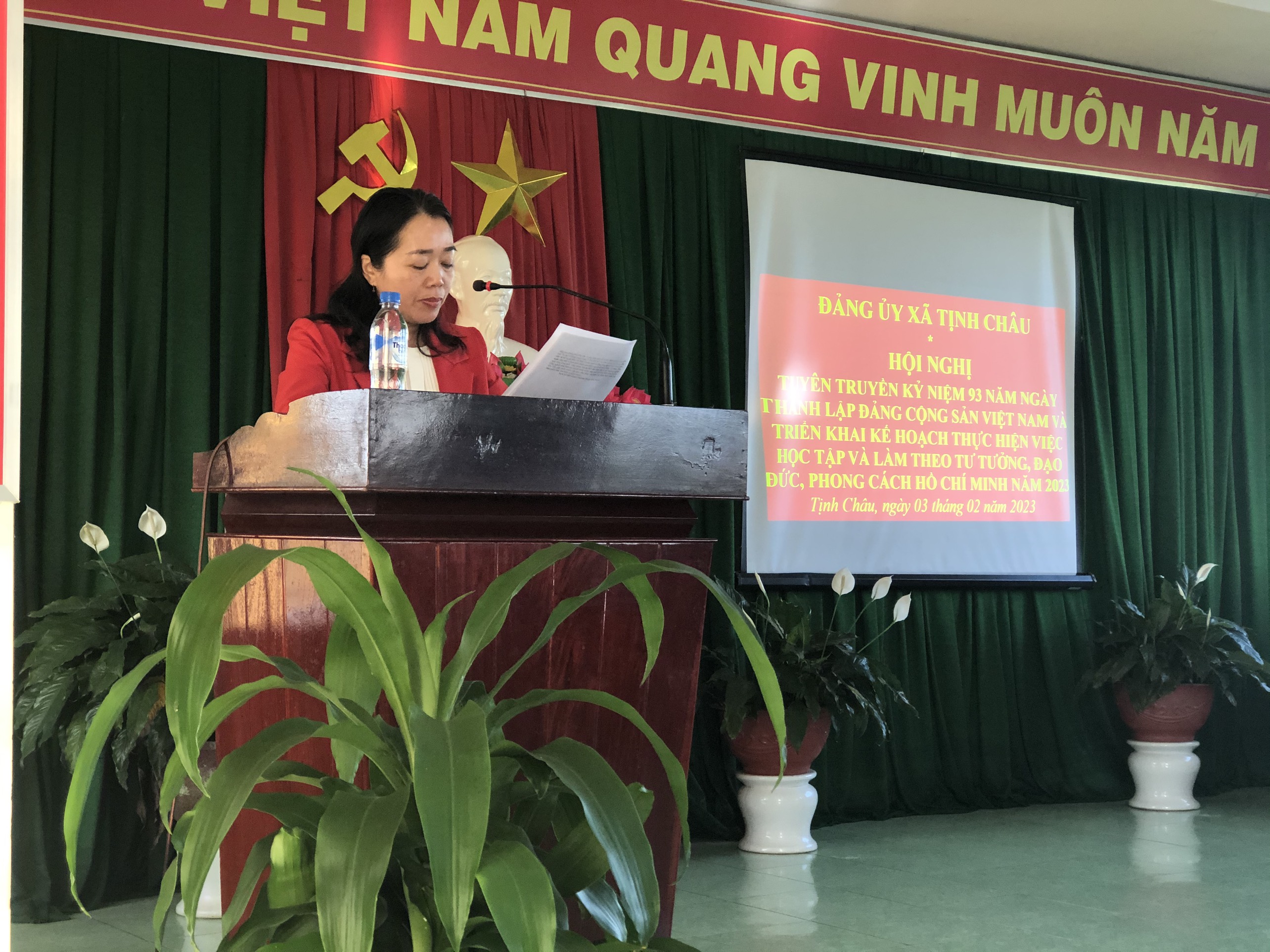 Tổ chức Hội nghị tuyên truyền kỷ niệm 93 năm Ngày thành lập Đảng Cộng sản Việt Nam và triển khai kế hoạch thực hiện học tập, làm theo tư tưởng, đạo đức, phong cách Hồ Chí Minh năm 2023